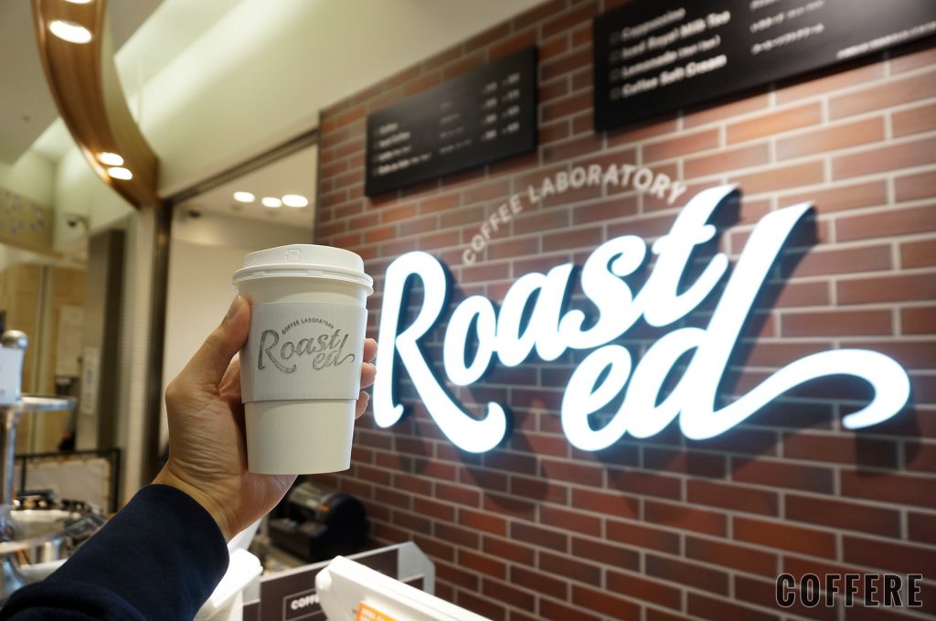Roasted COFFEE LABORATORY 東急東横店_カップとロゴ