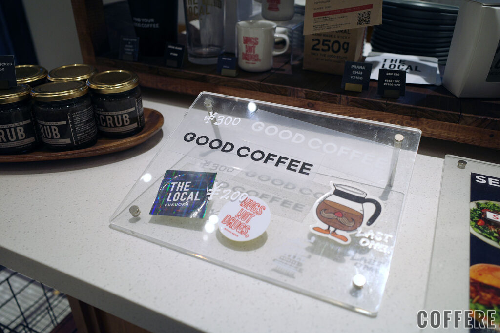 THE LOCAL COFFEE STAND FUKUOKAのステッカー
